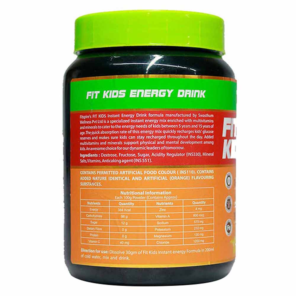 3 - Fitspire Energy Kids Drink,  250 g  Orange 