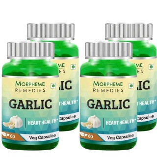Morpheme Remedies Garlic (500 mg), 4 Piece(s)/Pack