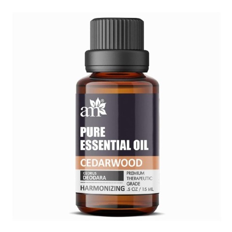 1 - AromaMusk Pure Essential Oil,  15 ml  Cedarwood - Harmonizing 
