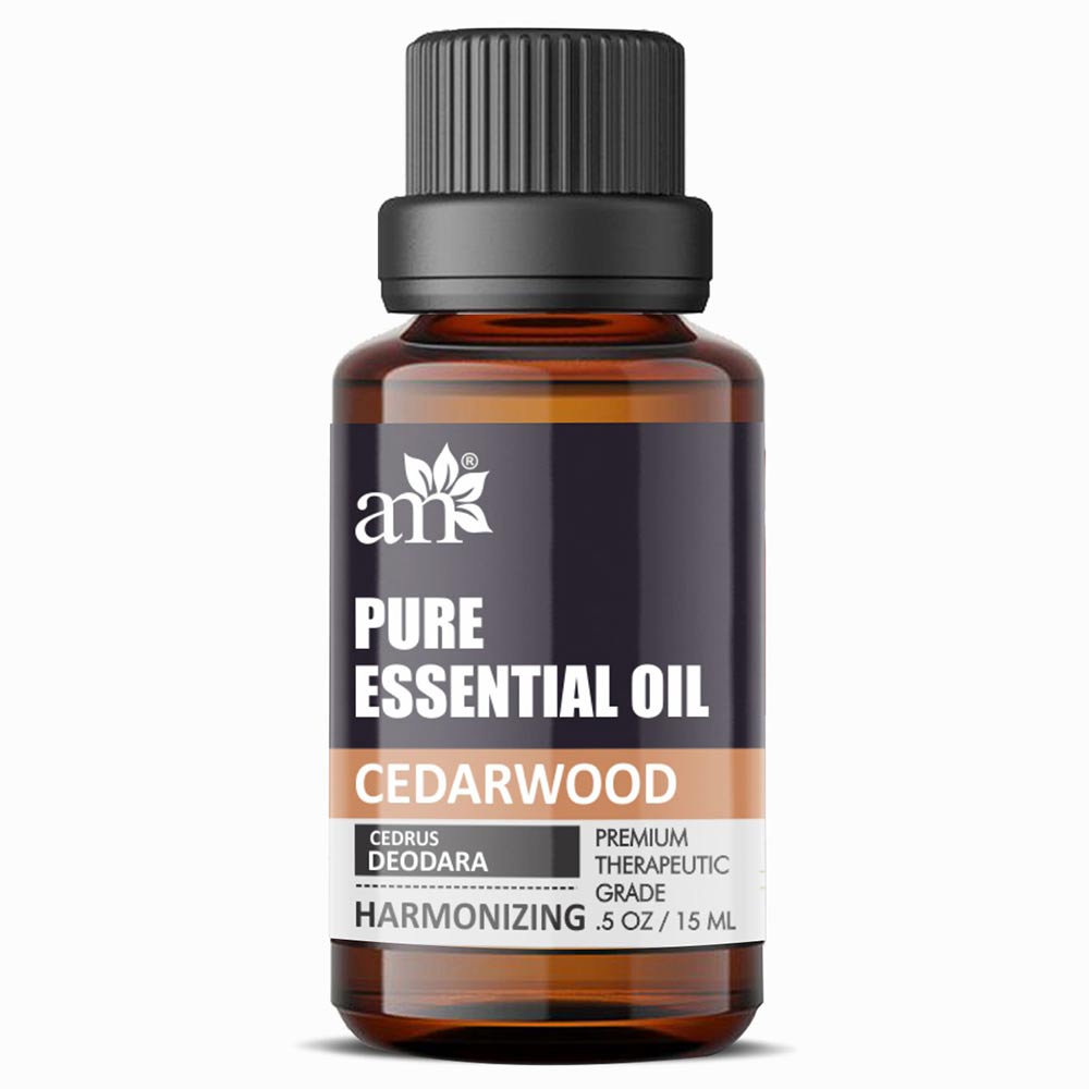 1 - AromaMusk Pure Essential Oil,  15 ml  Cedarwood - Harmonizing 