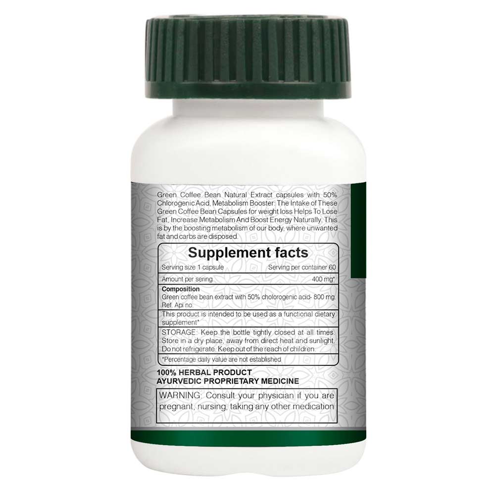 2 - Vogue Wellness Green Coffee - Pack of 2,  60 capsules 