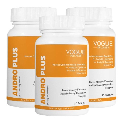 1 - Vogue Wellness Andro Plus - Pack of 3, 30 tablet(s)