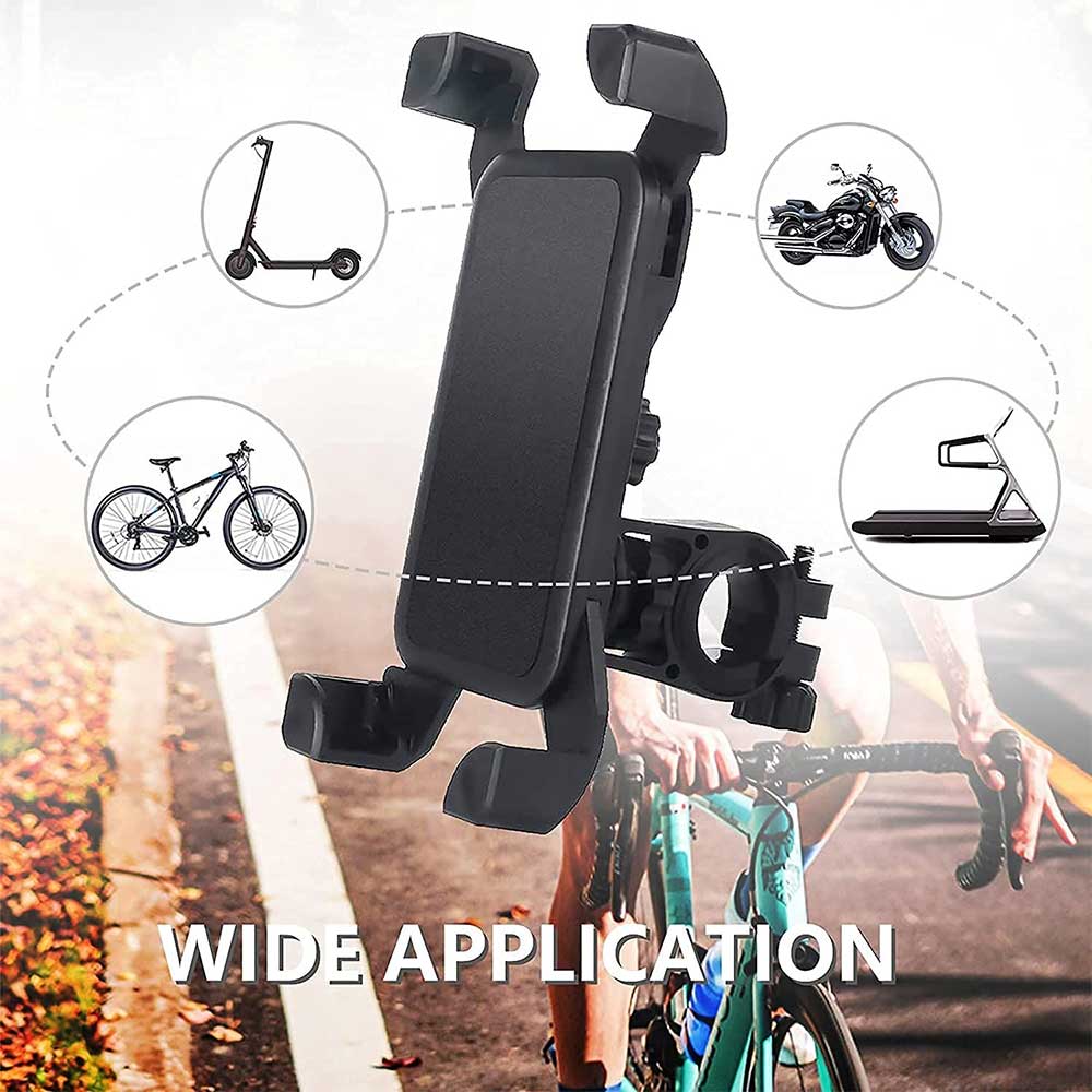 2 - Strauss Bicycle Mobile Holder,  Black 