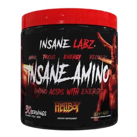 1 - Insane Labz Insane Amino Hellboy Edition,  0.46 lb  30 Servings  Lemonade 