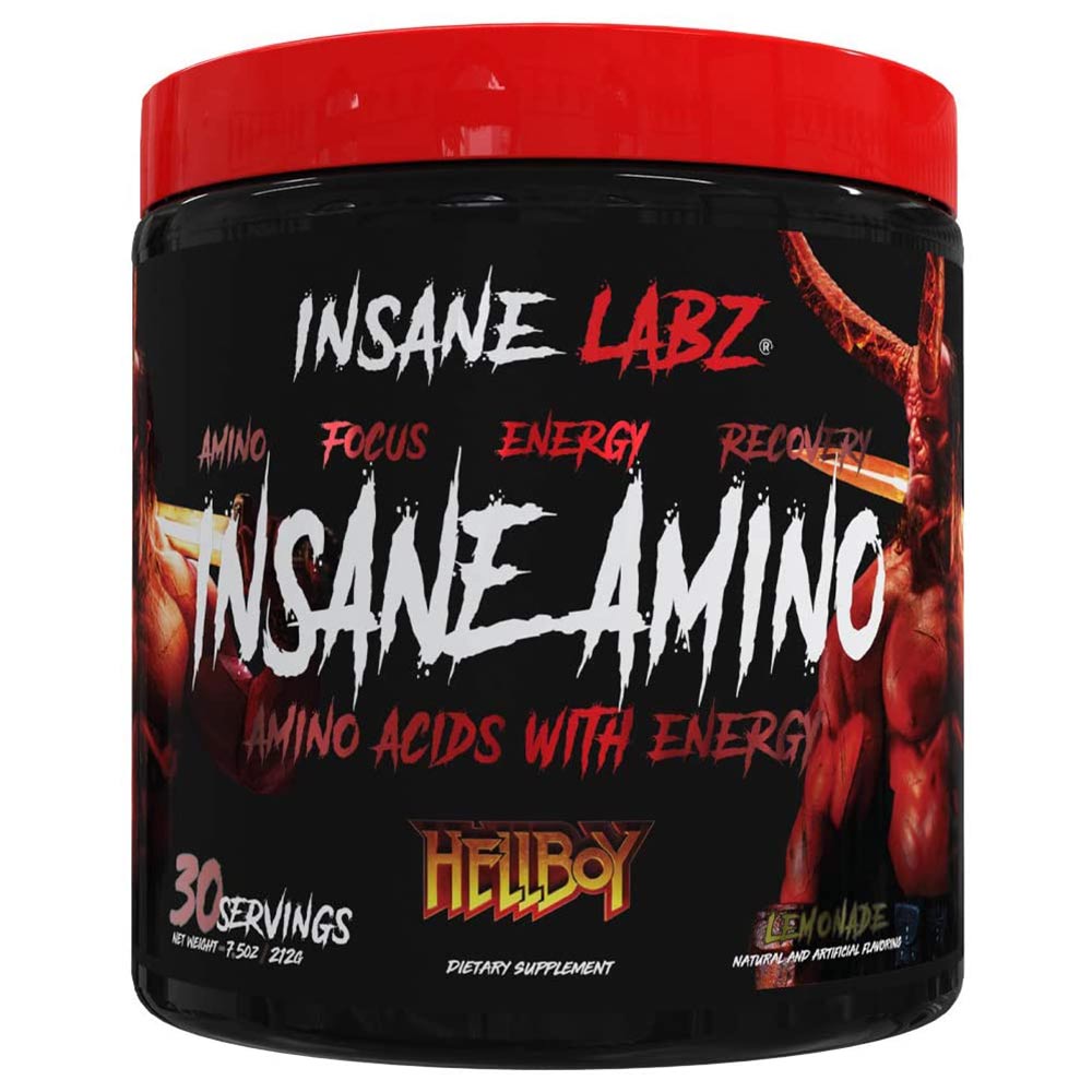 1 - Insane Labz Insane Amino Hellboy Edition,  0.46 lb  30 Servings  Lemonade 