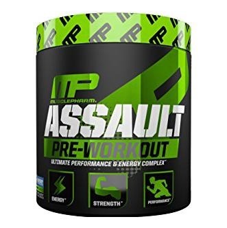 MusclePharm Assault, 0.49 lb Blue Raspberry MusclePharm Assault, 0.49 lb Blue Raspberry