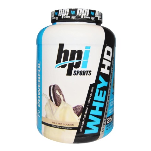 BPI Sports Whey-HD Ultra Premium, 4.1 lb Milk & Cookies BPI Sports Whey-HD Ultra Premium, 4.1 lb Milk & Cookies