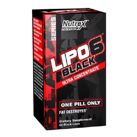 Nutrex Lipo-6 Black UC, 60 capsules Unflavoured Nutrex Lipo-6 Black UC, 60 capsules Unflavoured