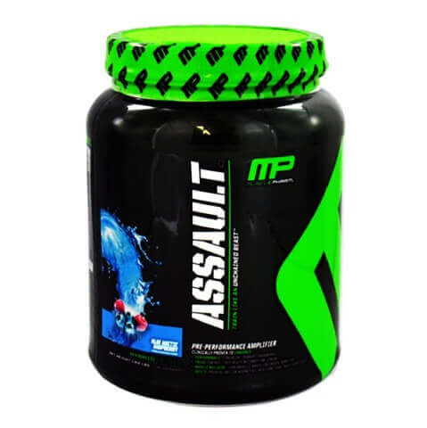 MusclePharm Assault,  1.62 lb  Blue Arctic Raspberry 