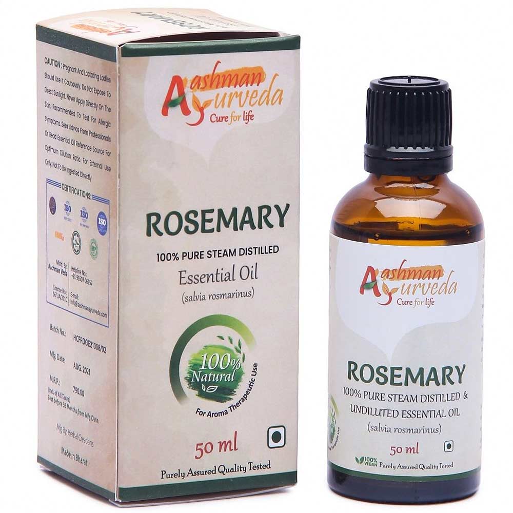 3 - Aashman Ayurveda Rosemary Essential Oil,  50 ml 