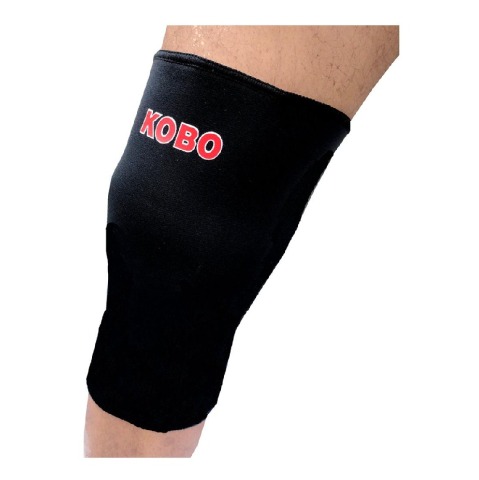 KOBO Neoprene Knee Support (3620),  Black  Large 