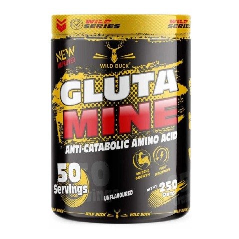 1 - Wild Buck Glutamine,  0.55 lb  Unflavoured 