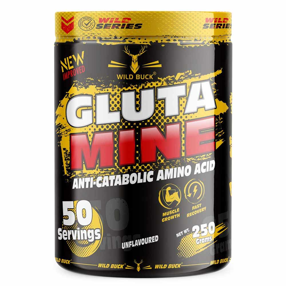 1 - Wild Buck Glutamine,  0.55 lb  Unflavoured 