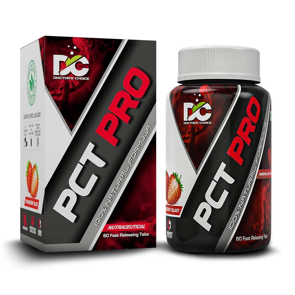 1 - Doctor'S Choice PCT Pro,  60 tablet(s)  Strawberry Blast 