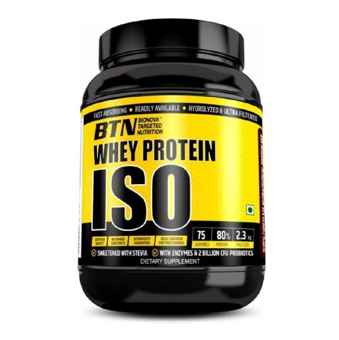 1 - BTN Sports Whey Protein Iso, 5.07 lb Dutch Chocolate