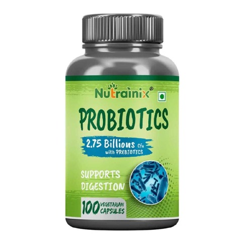 1 - Nutrainix Probiotic 2.75 Billion CFU with Prebiotics,  100 veggie capsule(s)  Unflavoured 