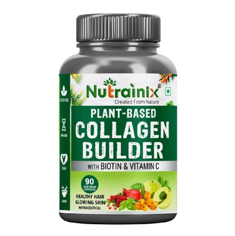 1 - Nutrainix Plant-Based Collagen Builder, 90 veggie capsule(s) Unflavoured