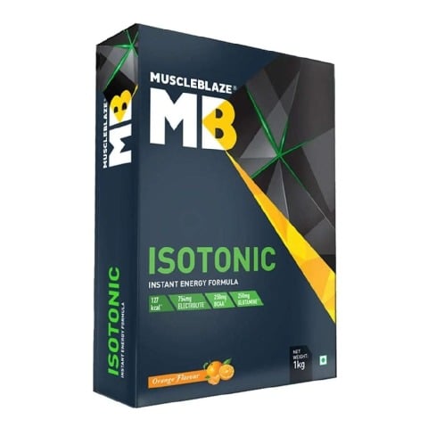 2 - MuscleBlaze Isotonic Instant Energy Formula OP old, 2.2 lb Orange