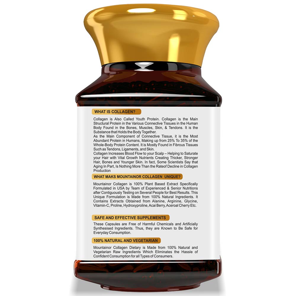 2 - Mountainor Plant Based Collagen Builder,  90 capsules  Unflavoured 