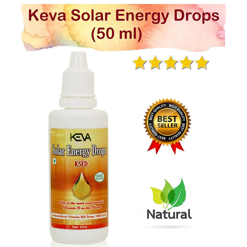 2 - Keva Solar Energy Drops,  50 ml  Natural 