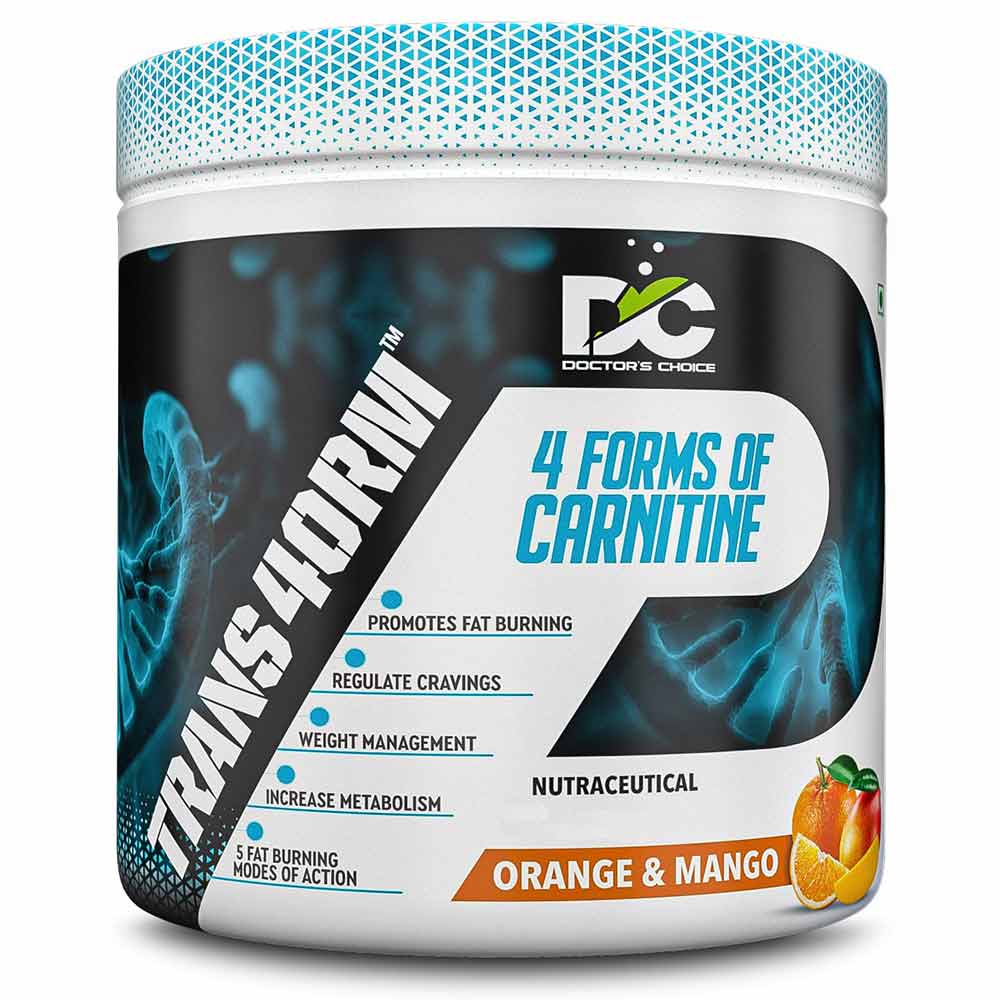 DOCTOR'S CHOICE Transform Carnitine, 0.048 lb Orange & Mango at Best Price  in India | https://www.healthkart.com/