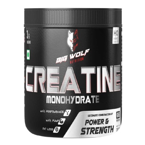 1 - Big Wolf Nutrition Creatine Monohydrate,  Unflavoured  0.44 lb 