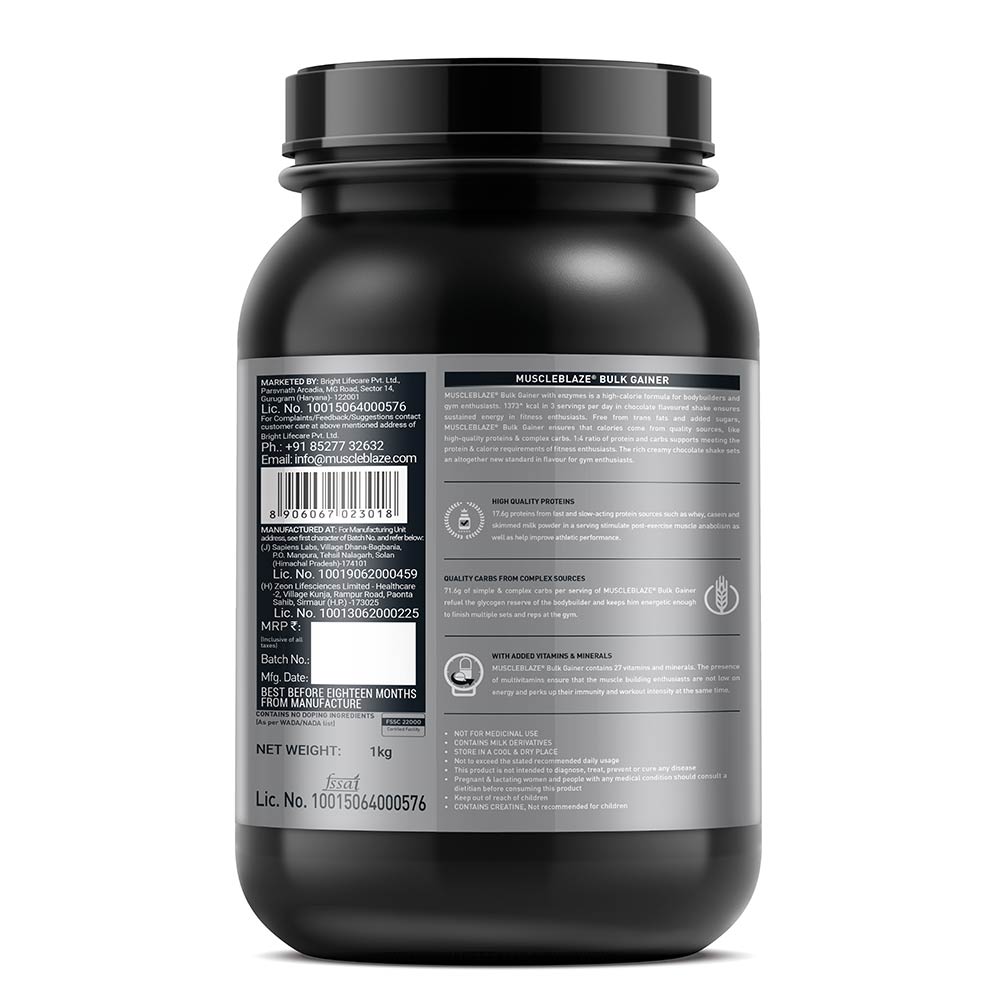 Bulk Gainer with Creatine at Best Price in India