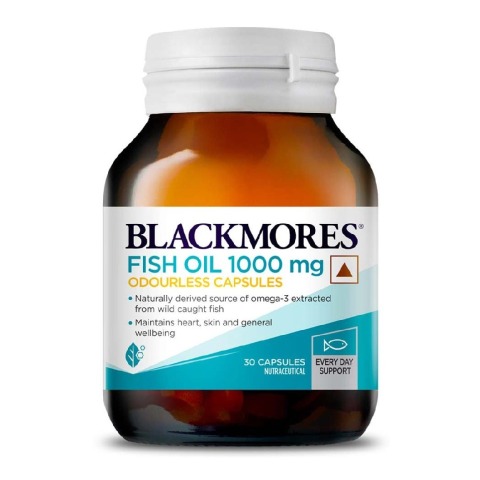 1 - Blackmores Fish Oil 1000mg,  30 capsules 