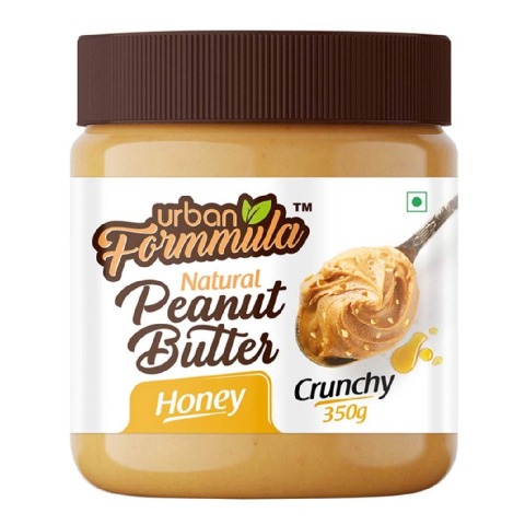 1 - Urban Formmula Honey Peanut Butter,  500 g  Crunchy 