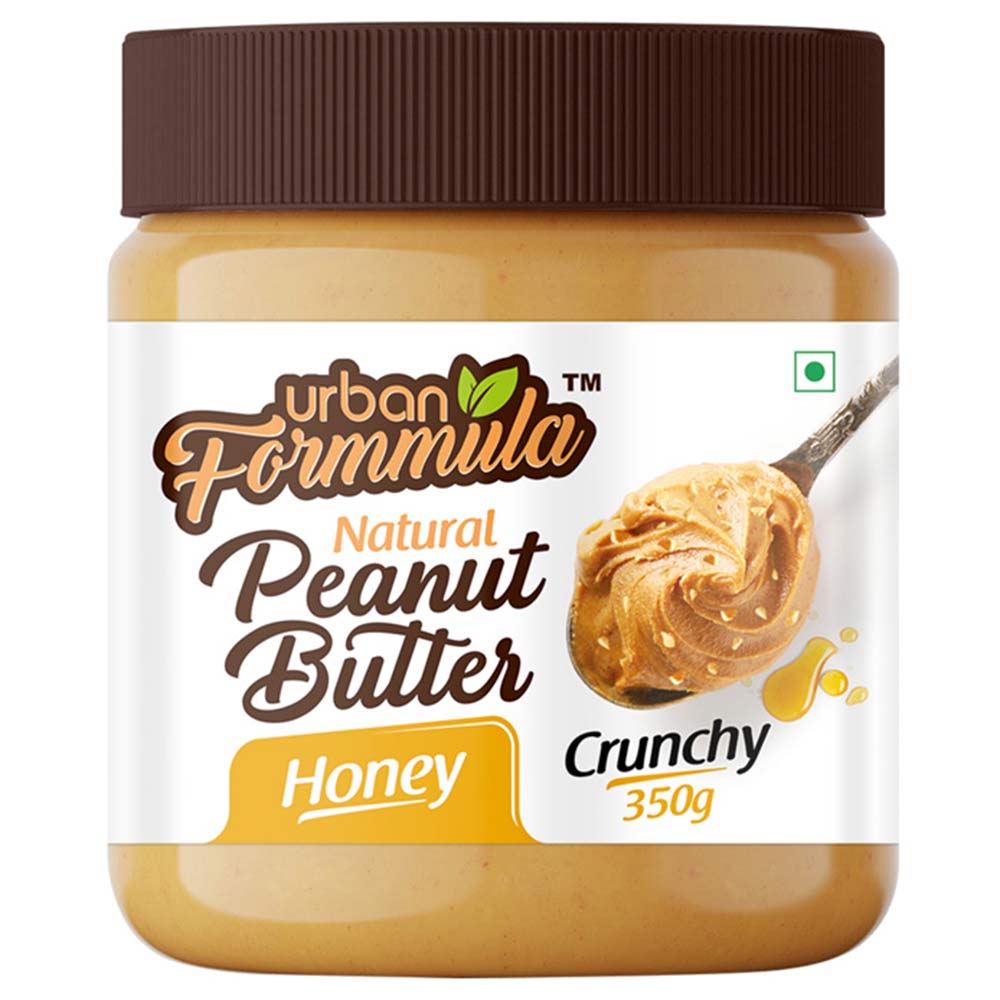 1 - Urban Formmula Honey Peanut Butter,  500 g  Crunchy 