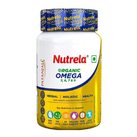 1 - Patanjali Omega 3 6 7 9,  60 capsules 