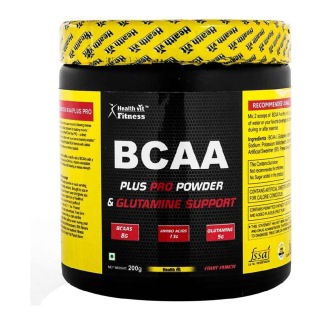 Healthvit BCAA Plus Pro & Glutamine Powder, 0.44 lb Fruit Punch