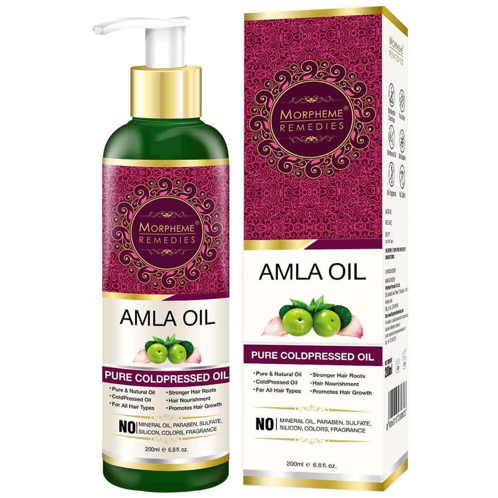 Morpheme Remedies Amla Oil,  200 ml  All Type Hair 