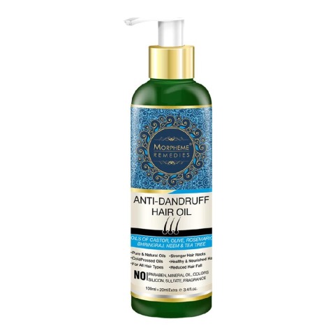 Morpheme Remedies Anti-Dandruff Hair Oil,  120 ml  All Type Hair 