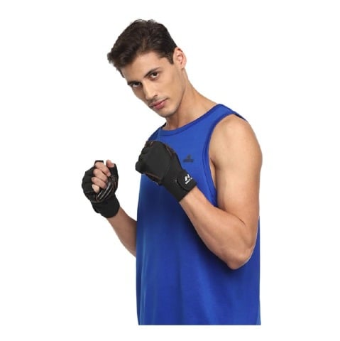 1 - Nivia Cobra Sports Gloves,  Black  Large 