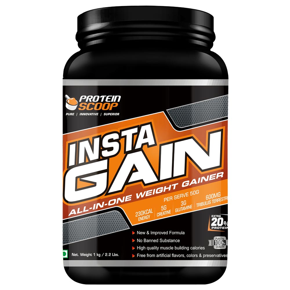 Protein Scoop Insta Gain,  2.2 lb  Chocolate 