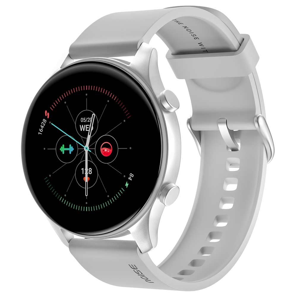 2 - Noise Fit Evolve 2 Smartwatch,  Cloud Grey  Free Size 