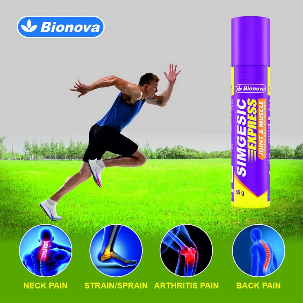 3 - Bionova Simgesic Express Spary,  55 g 