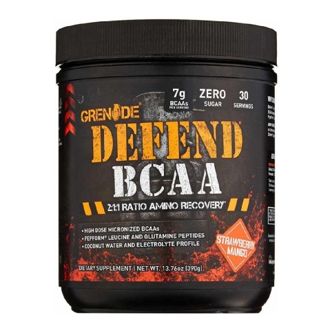 Grenade BCAA 8:1:1,  0.85 lb  30 Servings  Strawberry Mango 