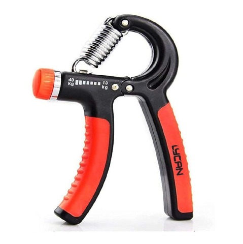 1 - Lycan R shape Hand Grip,  Orange & Black 