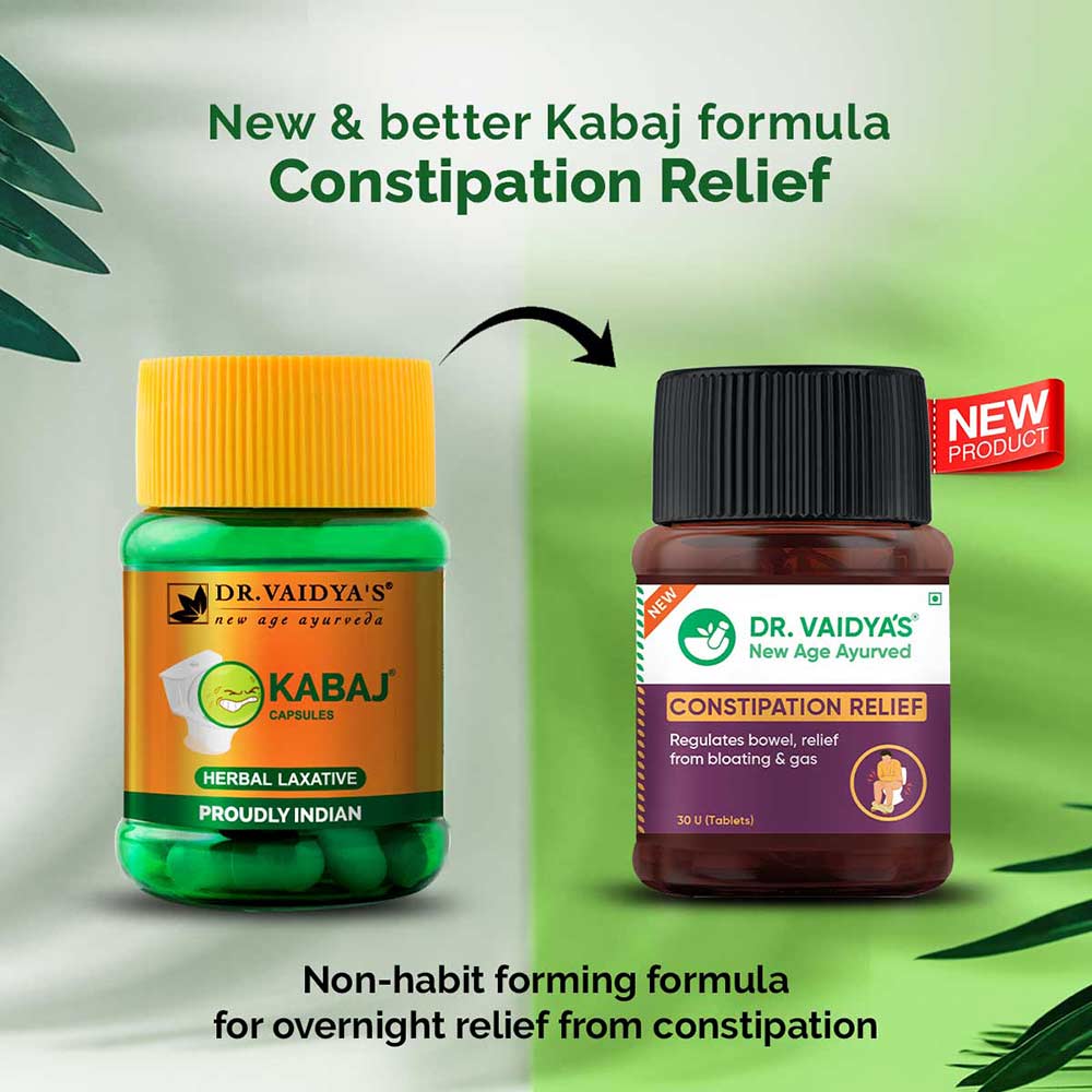 6 - Dr. Vaidya's Constipation Relief (Pack of 3),  30 tablet(s) 