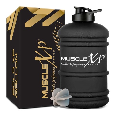 1 - MuscleXP BoldXP Gallon Water Bottle,  Black  1.5 L 