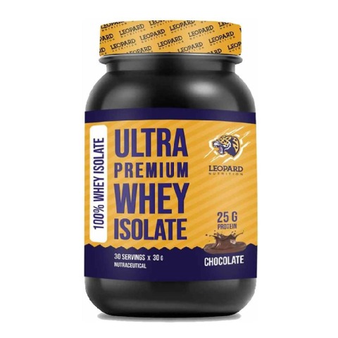 1 - Leopard Nutrition Ultra Premium Whey Isolate,  1.98 lb  Chocolate 