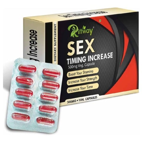 1 - Riffway Sex Timing Increase,  10 capsules 