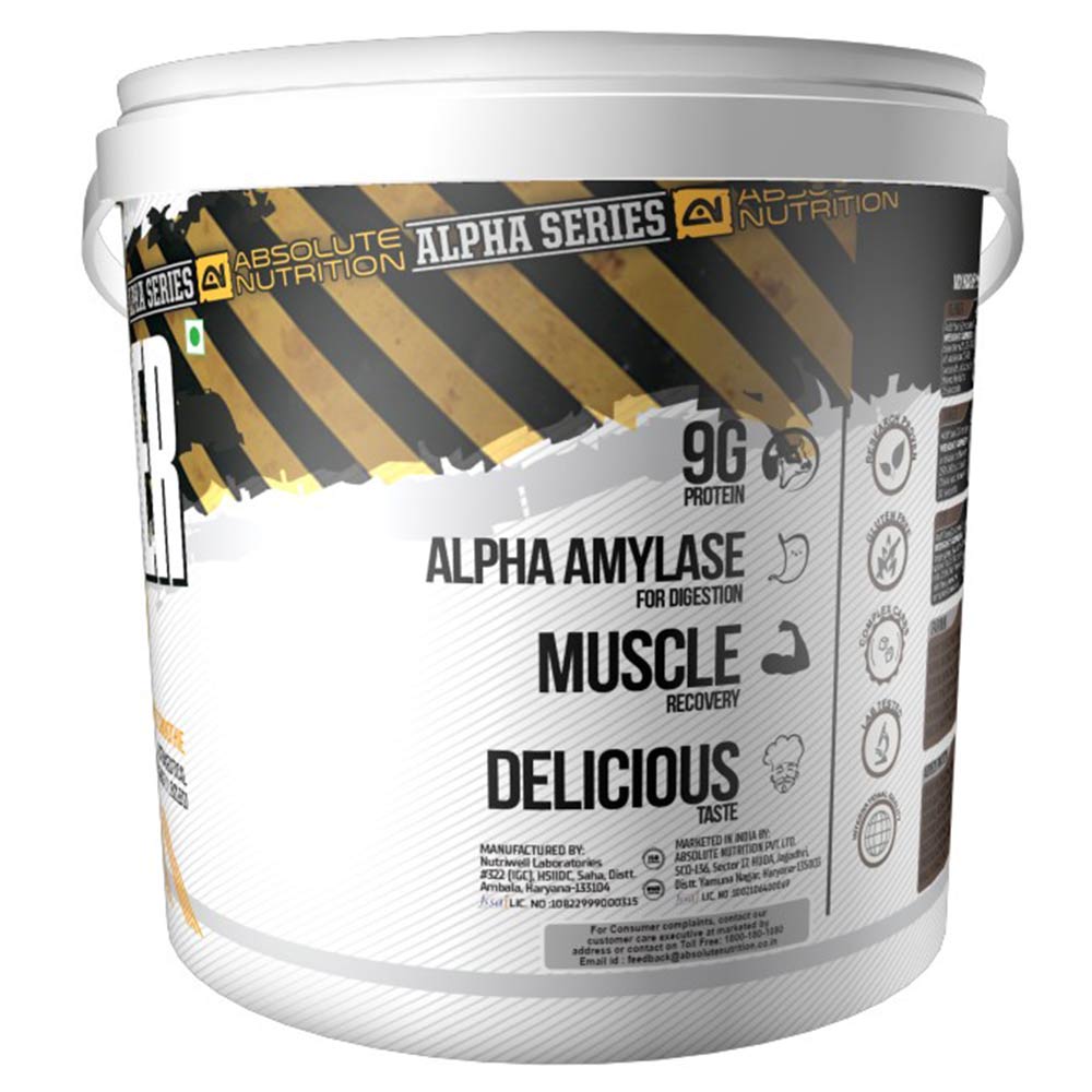 3 - Absolute Nutrition Alpha Weight Gainer,  11 lb  Mango Smoothie 
