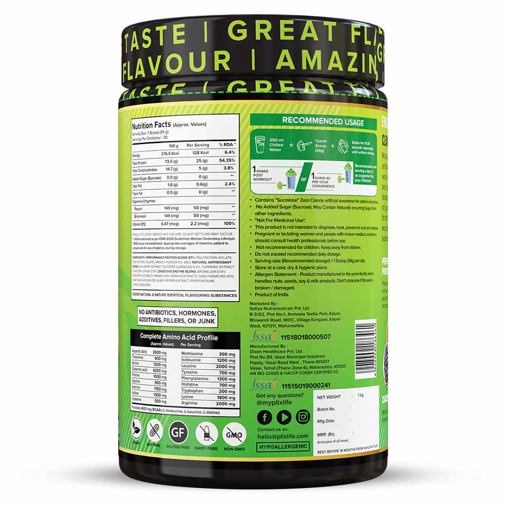 4 - Olena EVOLVE Performance Plant Protein,  2.2 lb  Tropical Mango 