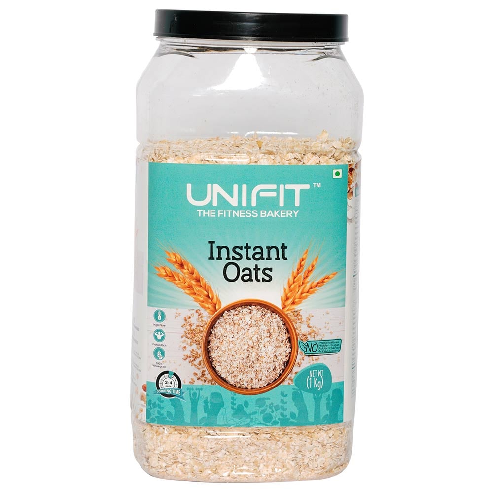 1 - UNIFIT Instant Oats,  1 kg  Unflavoured 