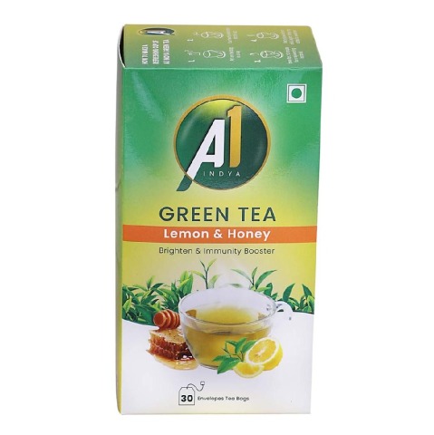 3 - A1 Indya Green Tea,  30 Tea Bag(s)  Lemon & Honey 