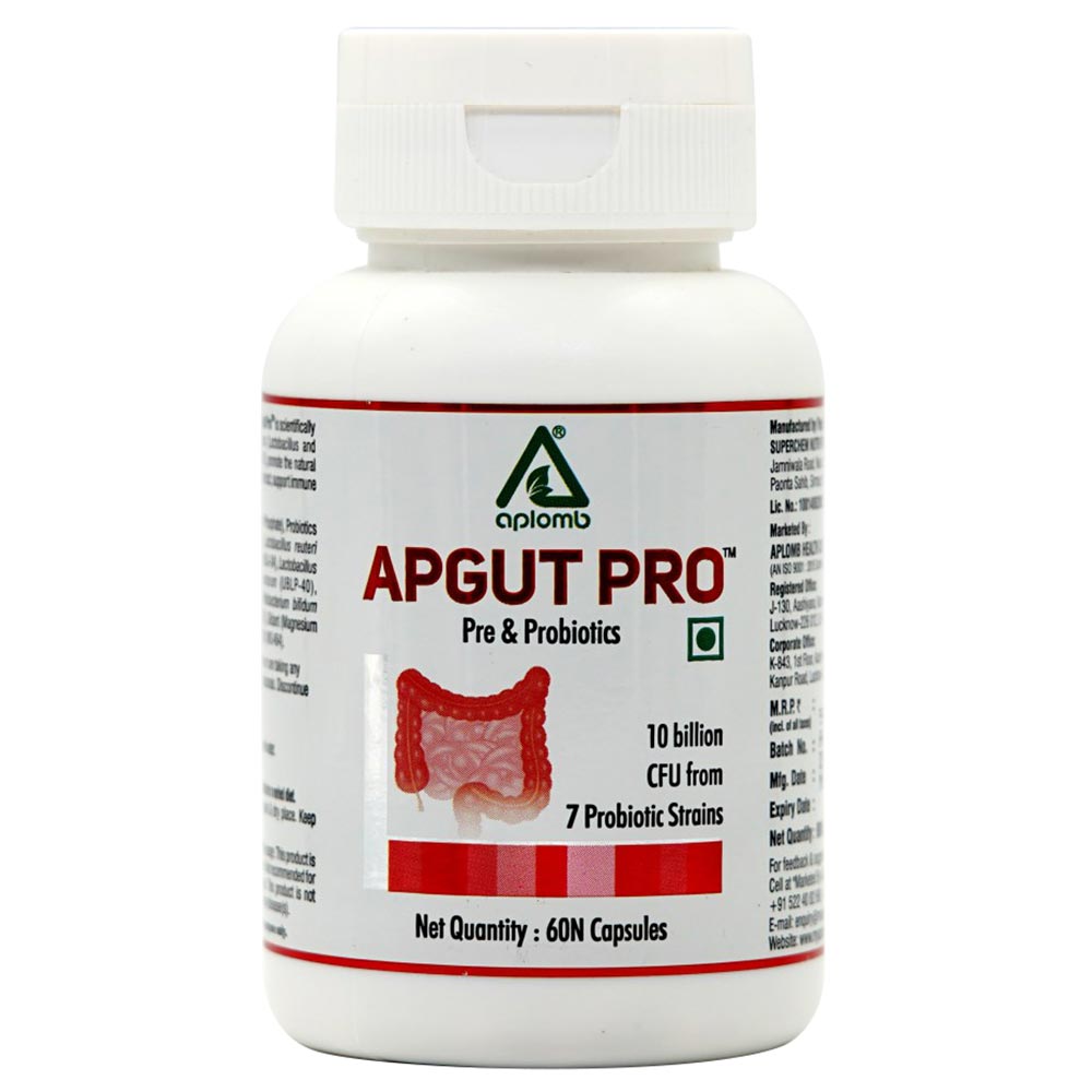 1 - Aplomb ApGut Pro,  60 capsules  Unflavoured 