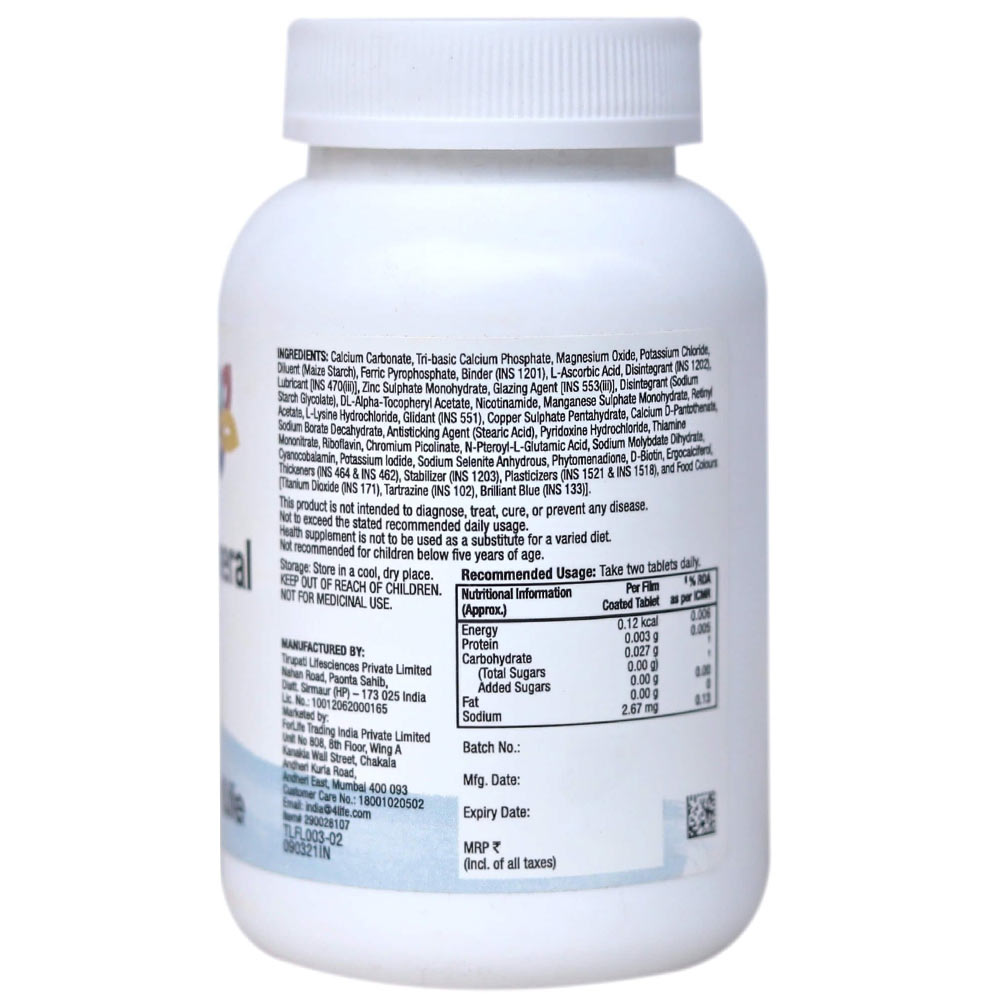 3 - 4Life Vitamin & Mineral Complex,  60 tablet(s)  Unflavoured 